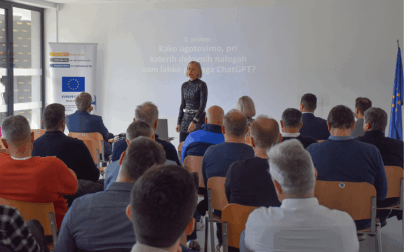 Z gospodarstveniki o umetni inteligenci